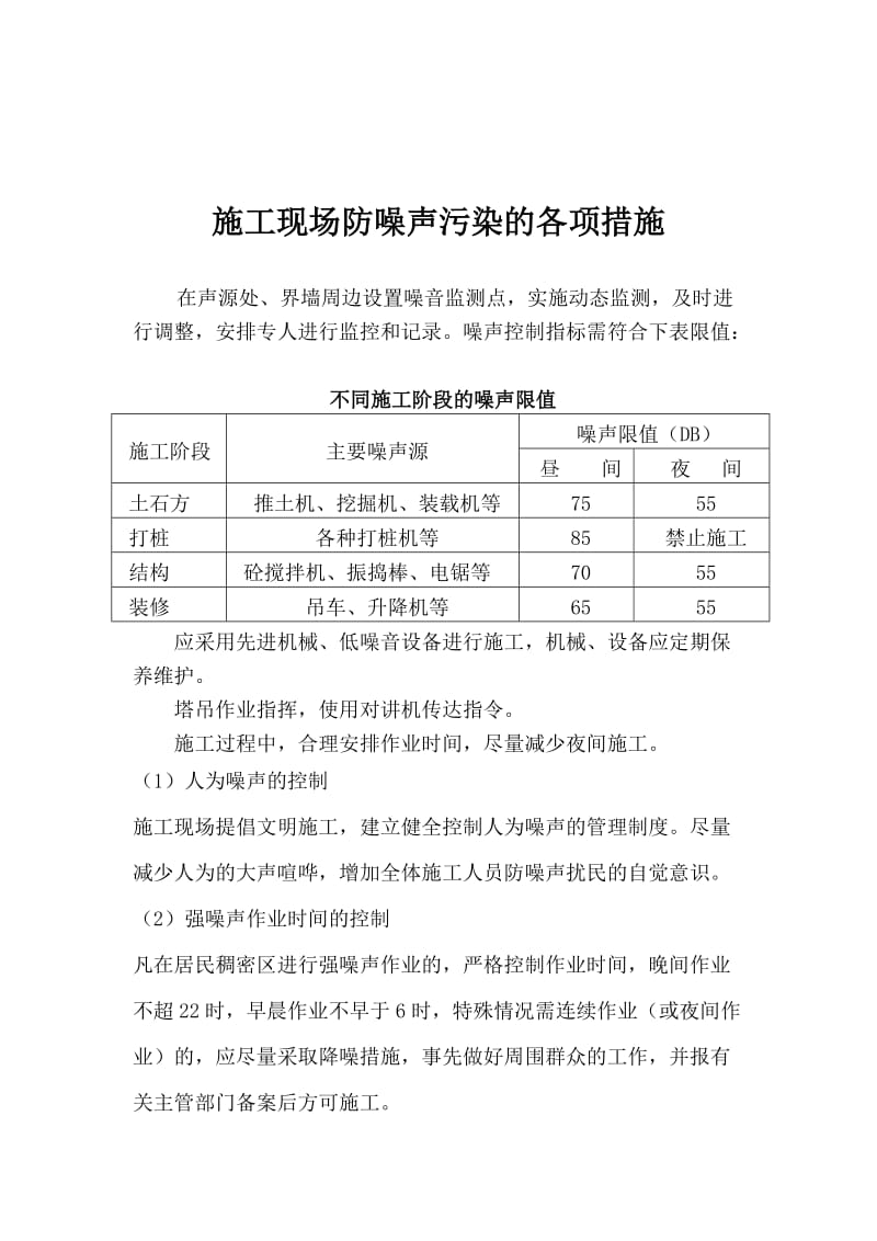 噪声控制技术的常见措施及其应用解析